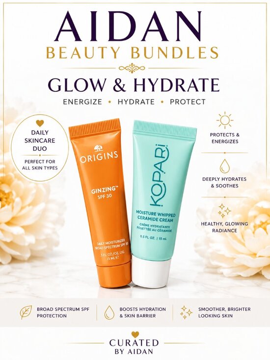 Kopari Other - Kopari Ceramide Cream + Origins GinZing SPF 30 Mini Skincare Duo NIB